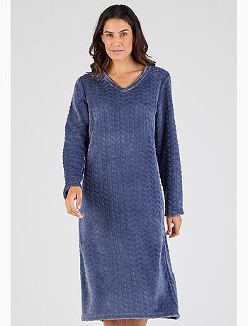 Chemise de nuit Thermolactyl maille reliéfée - Damart