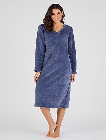 Chemise de nuit Thermolactyl maille reliéfée - Damart