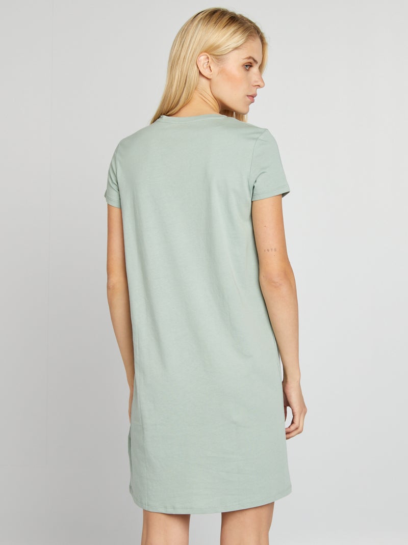 Chemise de nuit Vert - Kiabi