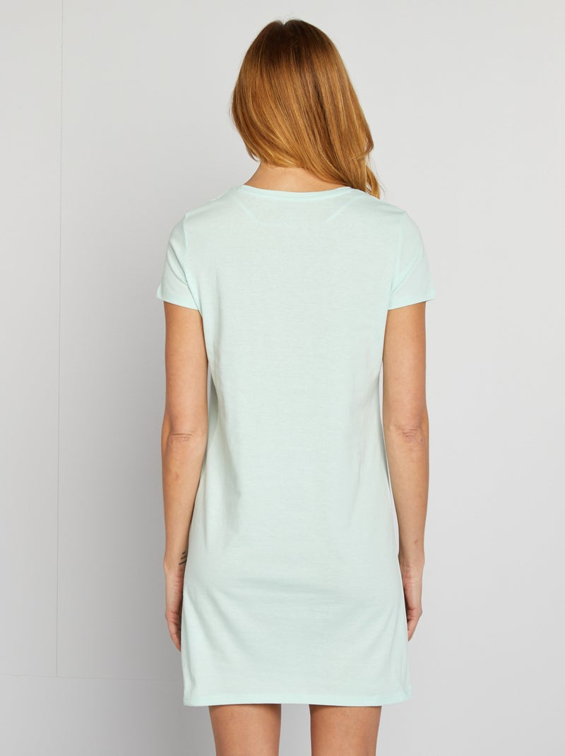 Chemise de nuit Vert - Kiabi