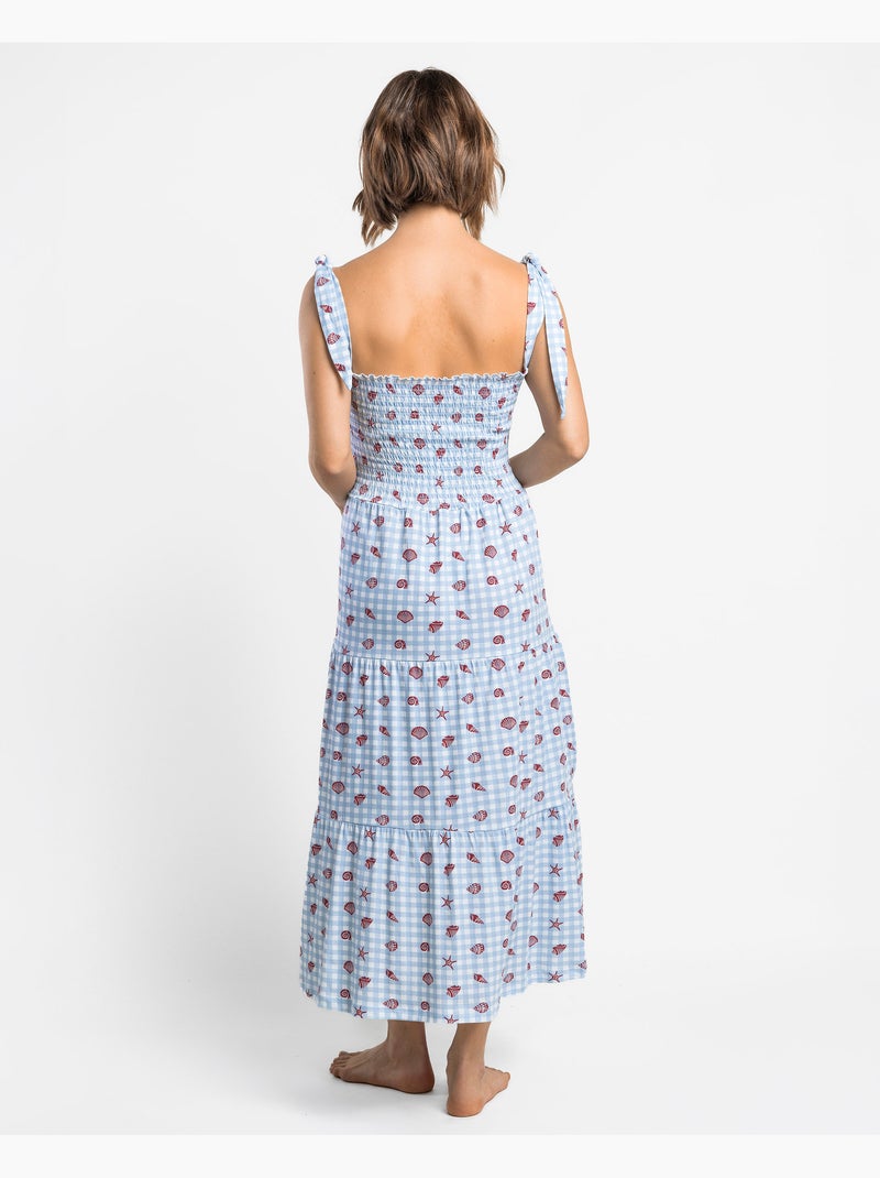Chemise de nuit Vitamin Sea pour femme ADMAS Bleu - Kiabi