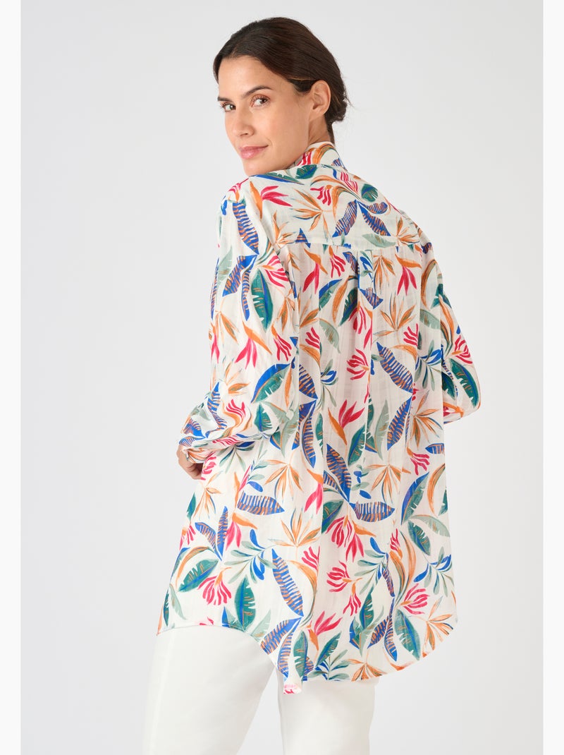 Chemise de plage Climatyl - Damart Blanc - Kiabi