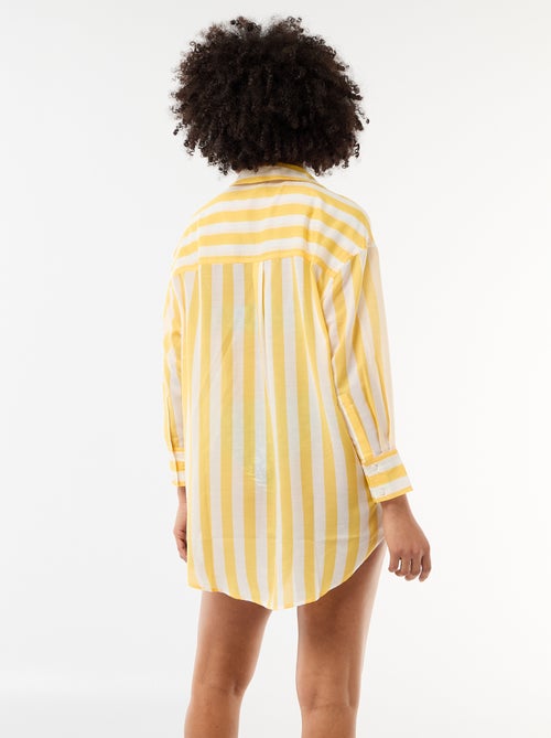 Chemise de plage fluide imprimée - Kiabi Chemise de plage fluide imprimée - Kiabi
