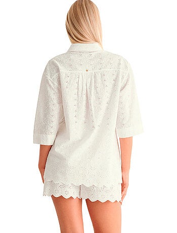 Chemise de plage manches trois quarts PANAMA