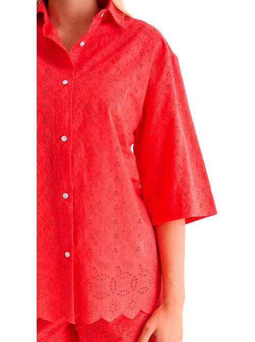 Chemise de plage manches trois quarts PANAMA - Kiabi