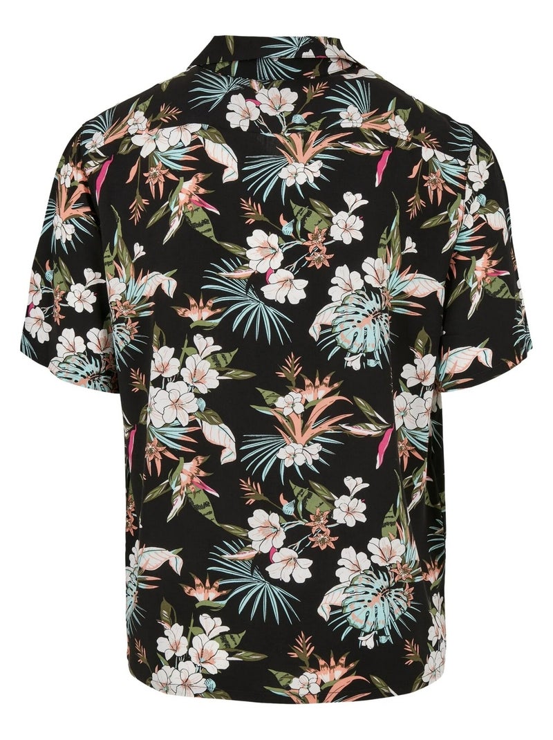 Chemise de vacances - urban classics Noir Multicolore - Kiabi