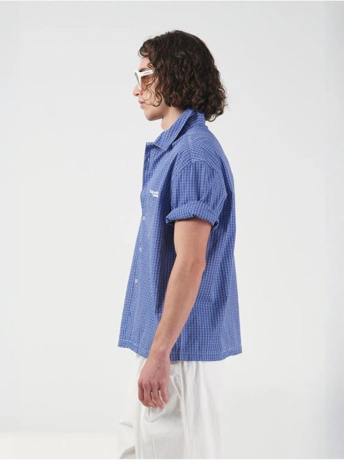 Chemise décontractée à carreaux boutonnée à manches courtes giesto - Kiabi Chemise décontractée à carreaux boutonnée à manches courtes giesto - Kiabi