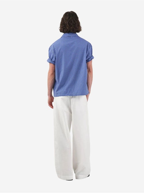 Chemise décontractée à carreaux boutonnée à manches courtes giesto - Kiabi Chemise décontractée à carreaux boutonnée à manches courtes giesto - Kiabi