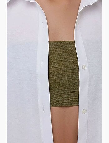 Chemise décontractée à manches longues en lin mélangé hiccup