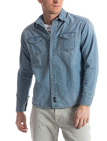 Chemise denim coupe western FURIO 'Rica Lewis'