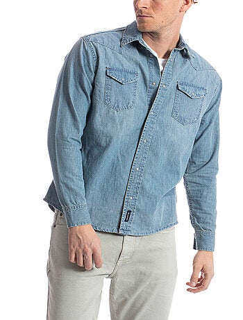 Chemise denim coupe western FURIO 'Rica Lewis'