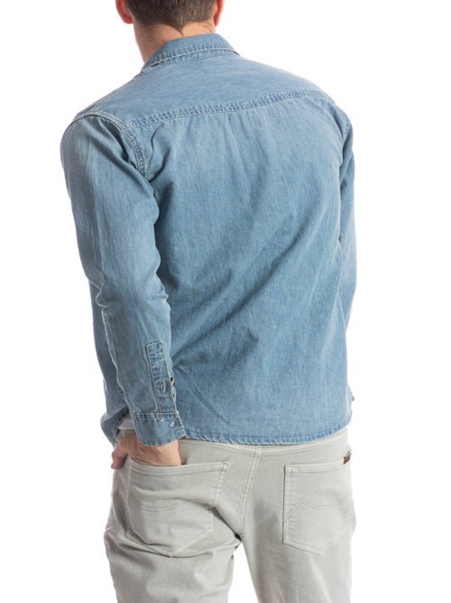 Chemise denim coupe western FURIO 'Rica Lewis' - Kiabi