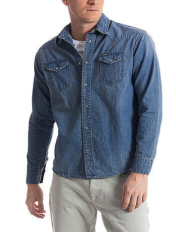 Chemise denim coupe western FURY 'Rica Lewis'