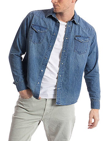 Chemise denim coupe western FURY 'Rica Lewis'