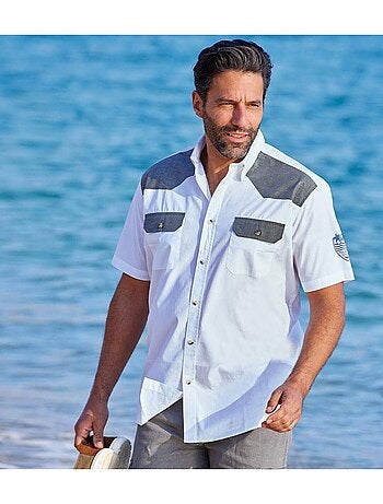 Chemise Details Chambray - ATLAS FOR MEN