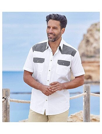 Chemise Details Chambray - ATLAS FOR MEN