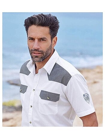 Chemise Details Chambray - ATLAS FOR MEN
