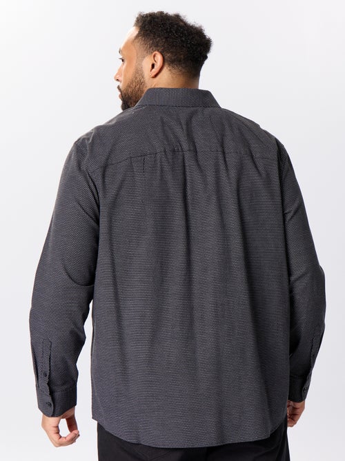 Chemise dobby à motif - Kiabi Chemise dobby à motif - Kiabi