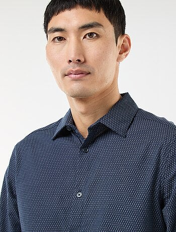 Chemise dobby coupe slim