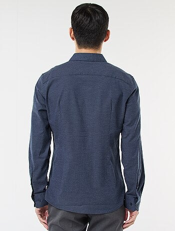 Chemise dobby coupe slim