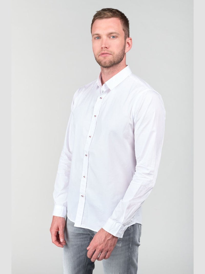 Chemise DORUS 'Le Temps Des Cerises' Blanc - Kiabi