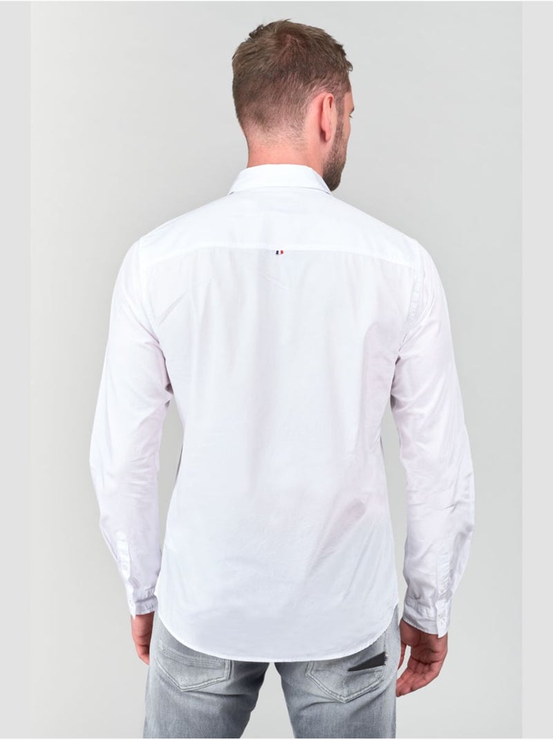 Chemise DORUS 'Le Temps Des Cerises' Blanc - Kiabi