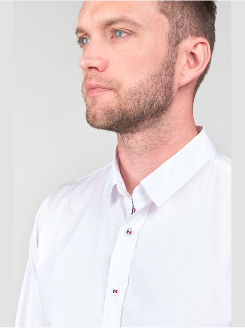 Chemise DORUS 'Le Temps Des Cerises' Blanc - Kiabi