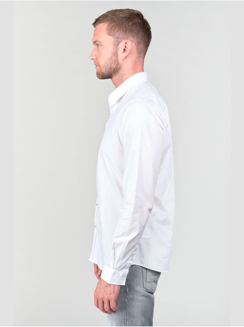 Chemise DORUS 'Le Temps Des Cerises' Blanc - Kiabi