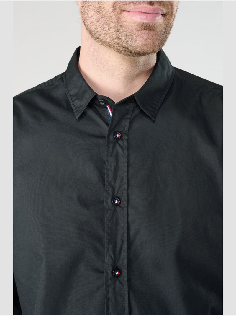 Chemise DORUS 'Le Temps Des Cerises' Noir - Kiabi