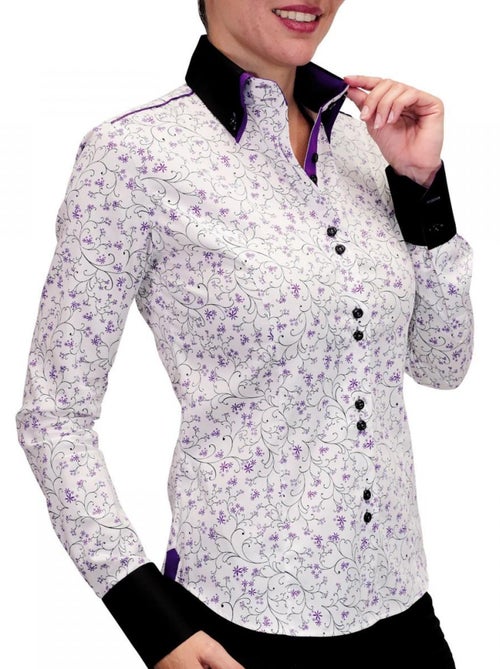 Chemise double bouton PENELOPE - Kiabi
