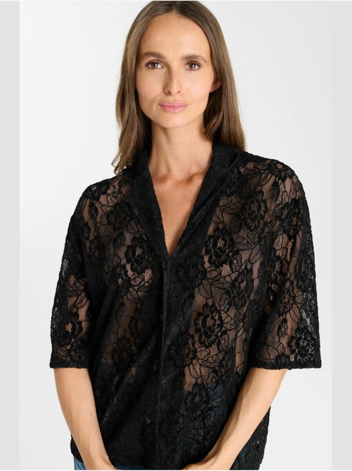 Chemise drazic 'le temps des cerises' - Kiabi