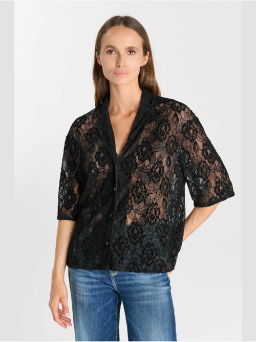 Chemise drazic 'le temps des cerises' - Kiabi