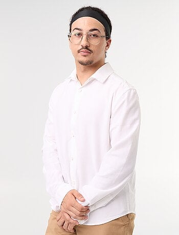 Chemise droite - collection facile à enfiler
