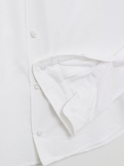 Chemise droite - collection facile à enfiler - Kiabi