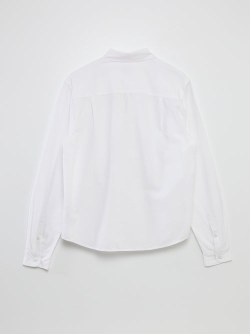 Chemise droite - collection facile à enfiler - Kiabi