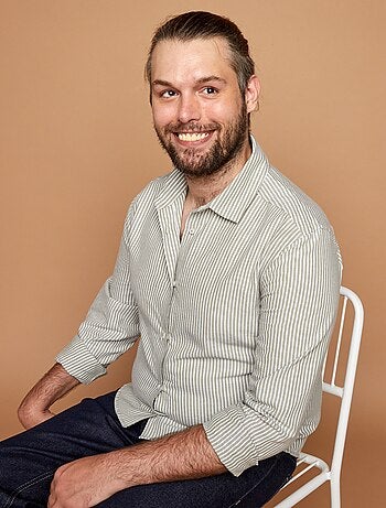 Chemise droite - collection facile à enfiler