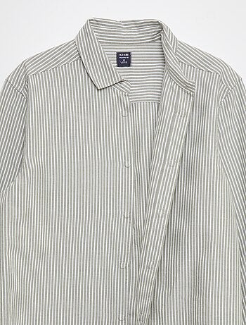 Chemise droite - collection facile à enfiler