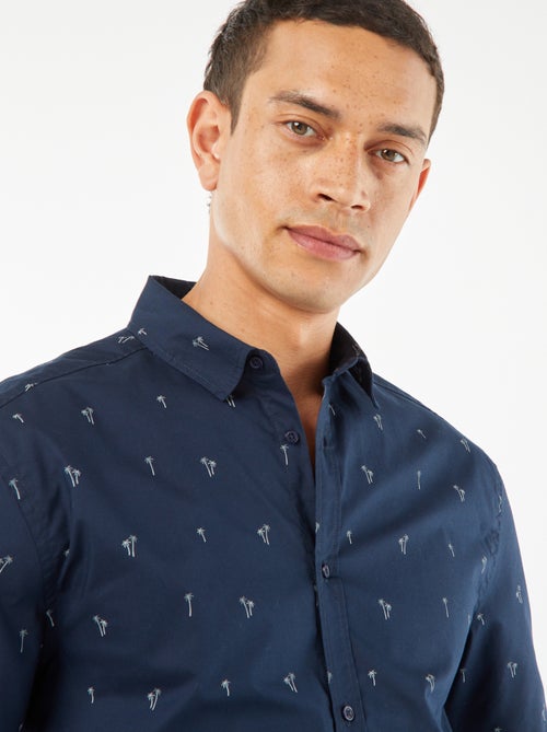 Chemise droite à manches courtes - Kiabi