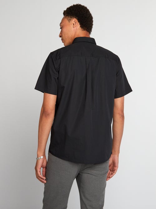 Chemise droite à manches courtes - Kiabi