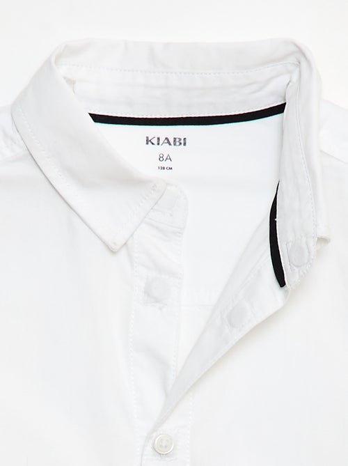 Chemise droite ouverture et poignets aimantés  - So Easy - Kiabi