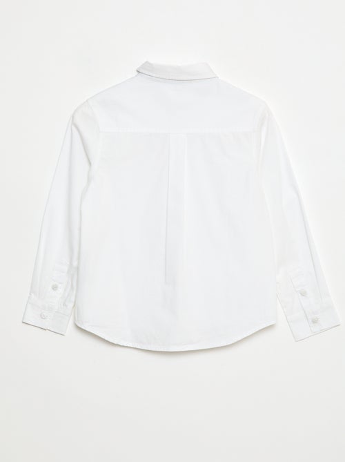 Chemise droite ouverture et poignets aimantés  - So Easy - Kiabi