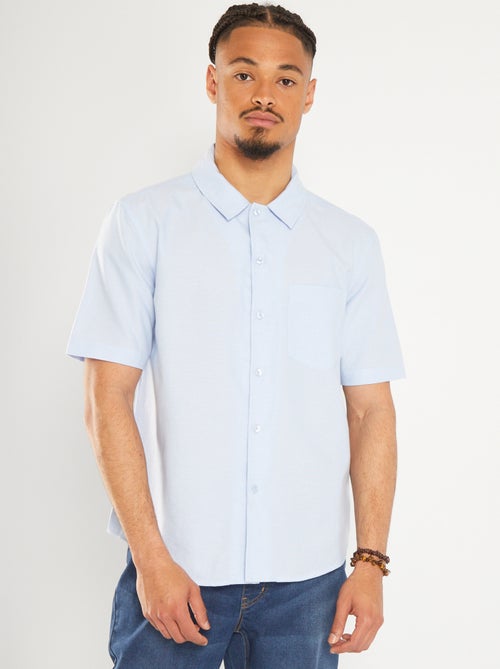 Chemise droite unie - So Easy - Kiabi