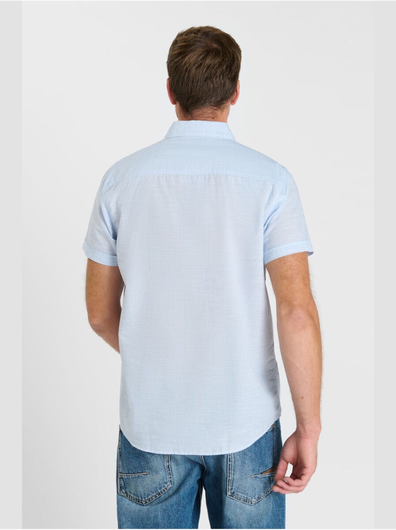 Chemise DROJE 'Le Temps Des Cerises' Bleu - Kiabi