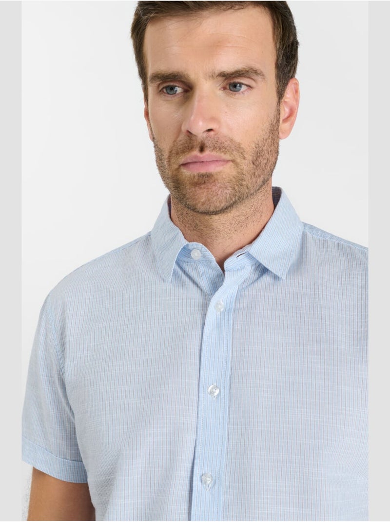 Chemise DROJE 'Le Temps Des Cerises' Bleu - Kiabi