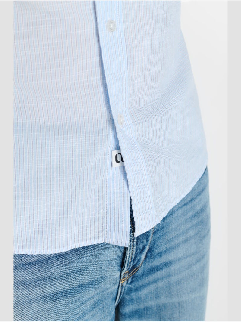 Chemise DROJE 'Le Temps Des Cerises' Bleu - Kiabi