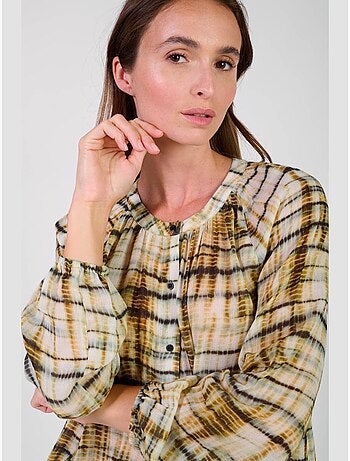 Chemise dyana 'le temps des cerises'