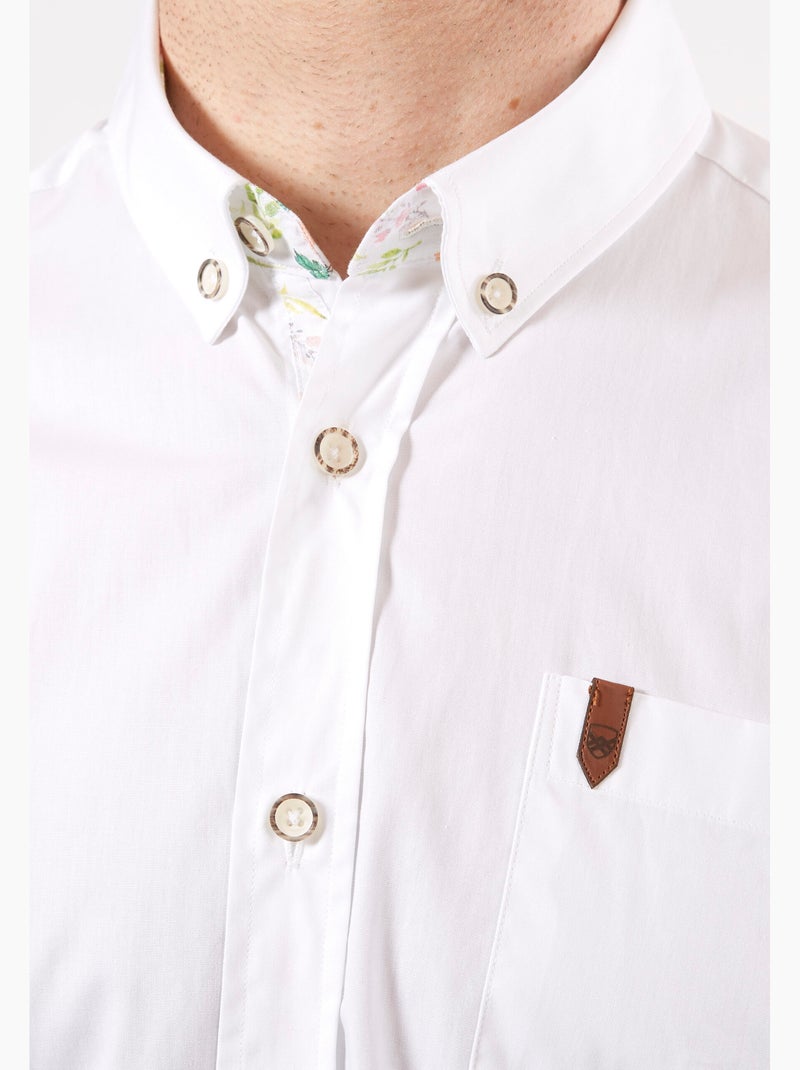 CHEMISE ELEGANCE CASUAL Blanc - Kiabi
