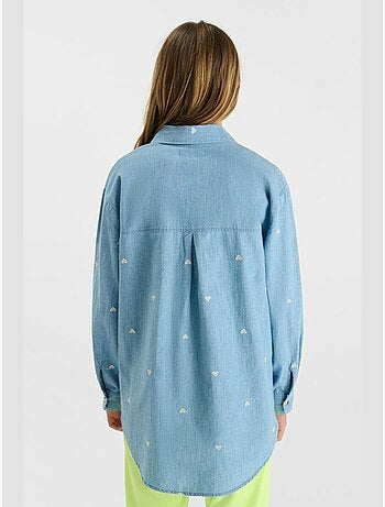Chemise elidagi 'le temps des cerises'