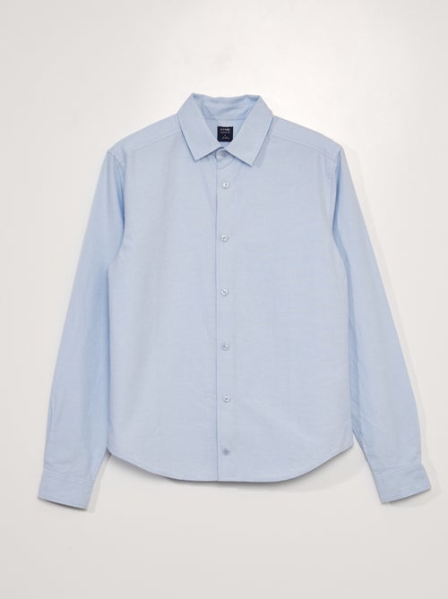 Chemise en chambray - collection facile à enfiler - Kiabi