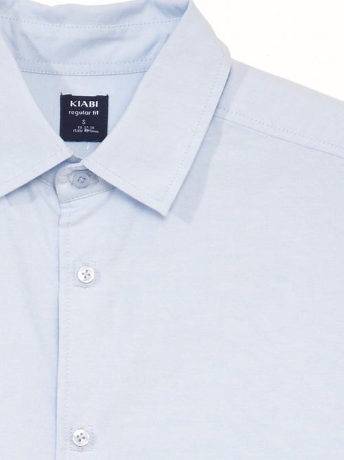 Chemise en chambray - collection facile à enfiler - Kiabi